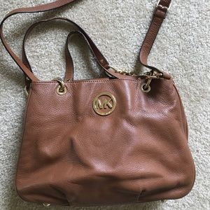 Michael Kors large tan purse